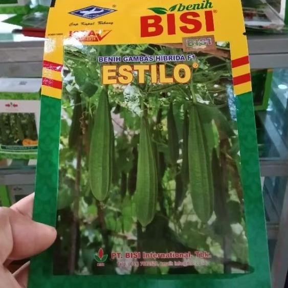 Bisa Cod Ya Kak Benih Bibit Gambas Oyong Estilo F1 (Buah Lebat Tidak Pahit) Isi 10 Gram Kadaluarsa 2