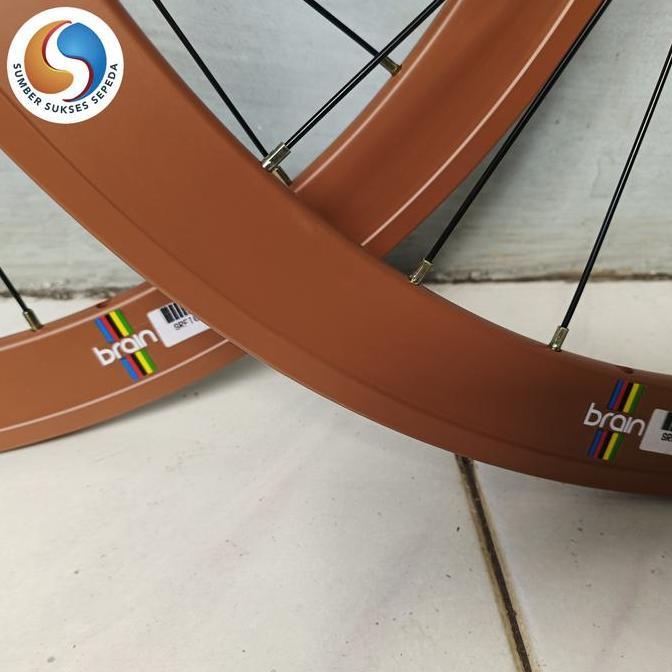 Wheel Set Sepeda Fixie 700C Merk Viva Pro Hub Doltrap Fix Gear