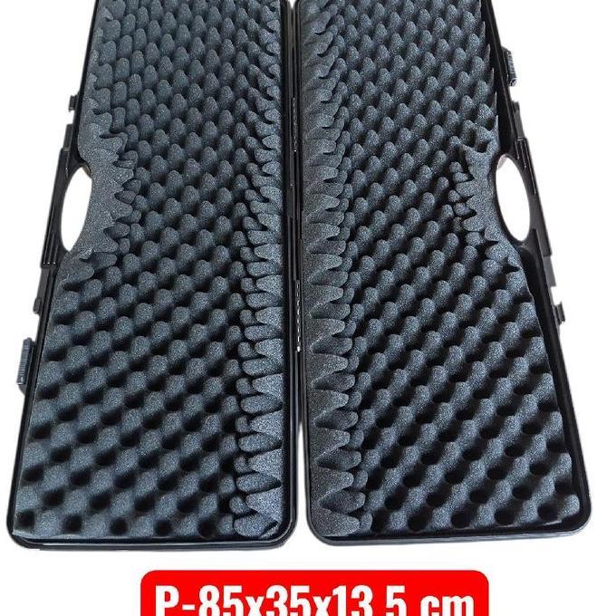 Tas Pcp, Koper Pcp, Hardcase Pcp Small 85Cm X 32Cm X 12Cm Kuat, Kokoh & Anti Benturan Hitam