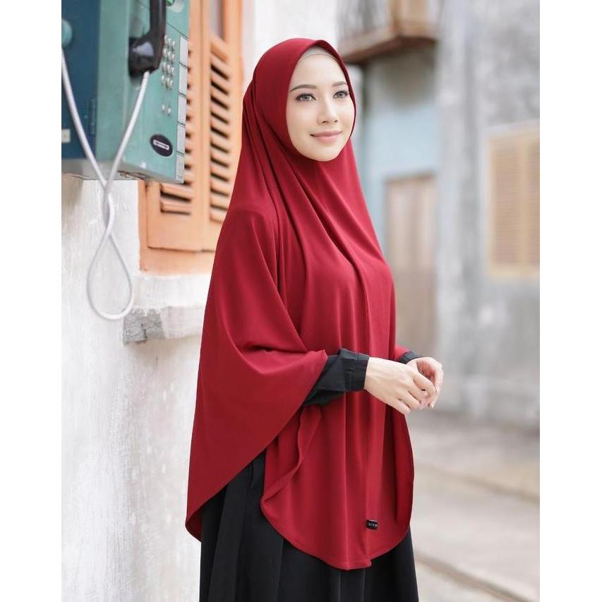 Thegirlrelig- Raina Signature - Noura Jersey Bergo Instant Syar'I