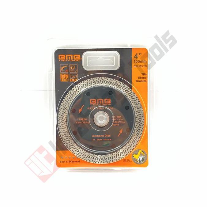 Tools- Bmb Diamond Wheel Turbo X 4 Inch - Mata Potong Keramik Granit