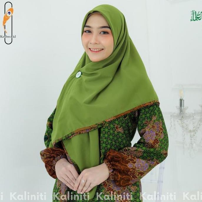 Thegirlrelig- Jilbab Segiempat Muslimat Nu Kerudung Pengaosan Muslimat Nu Terbaru By Keshwa.Id Squar