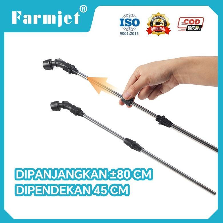 Bisa Cod Farmjet Stick Semprotan Elektrik Stick Stik Sprayer Elektrik Manual 90Cm Stik Sprayer 16 Li