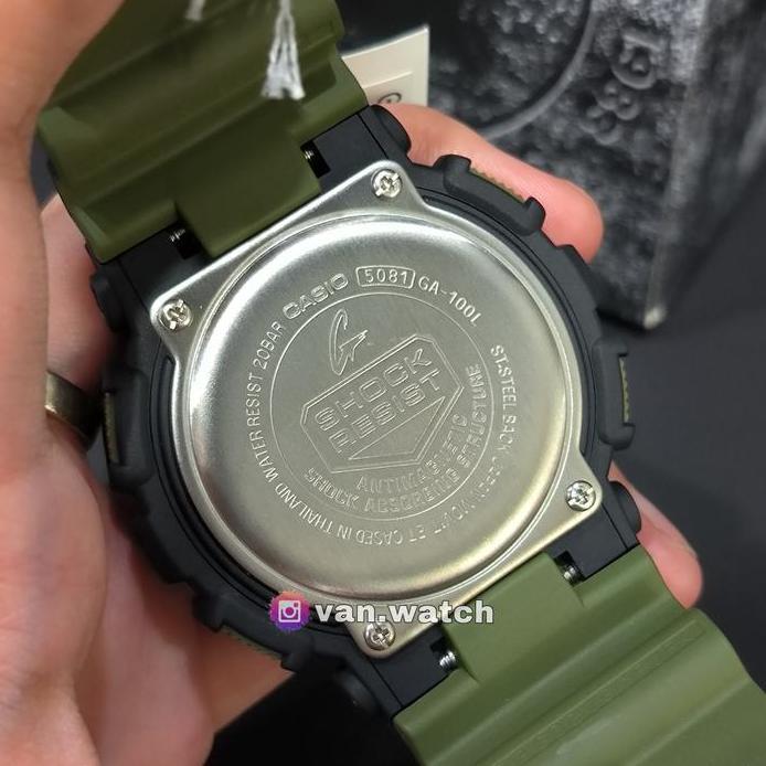CASIO GSHOCK GA 100L-1 ORIGINAL