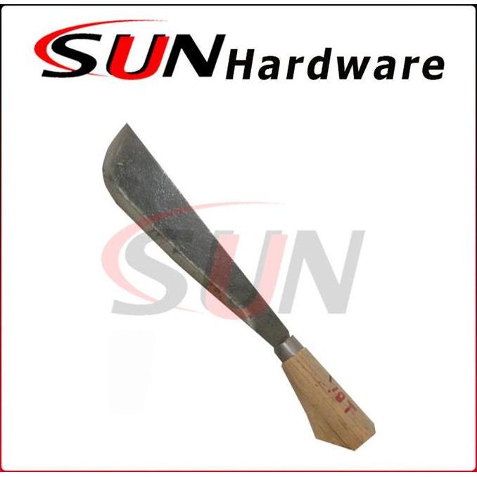 Tools- Golok 45 Cm Gagang Kayu Potong Ikan Ayam Daging Kayu Ranting