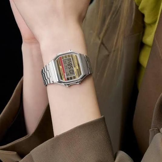 Jam tangan Casio original A168weha-9adf / Casio digital a168weha-9