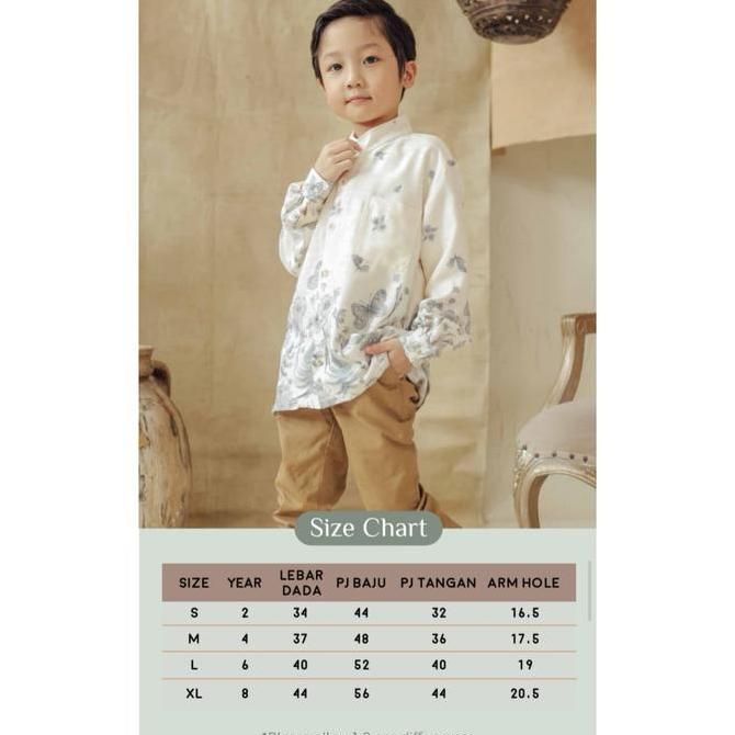 Promo Harlowkids Aiden Boy's Shirt baju koko anak Diskon