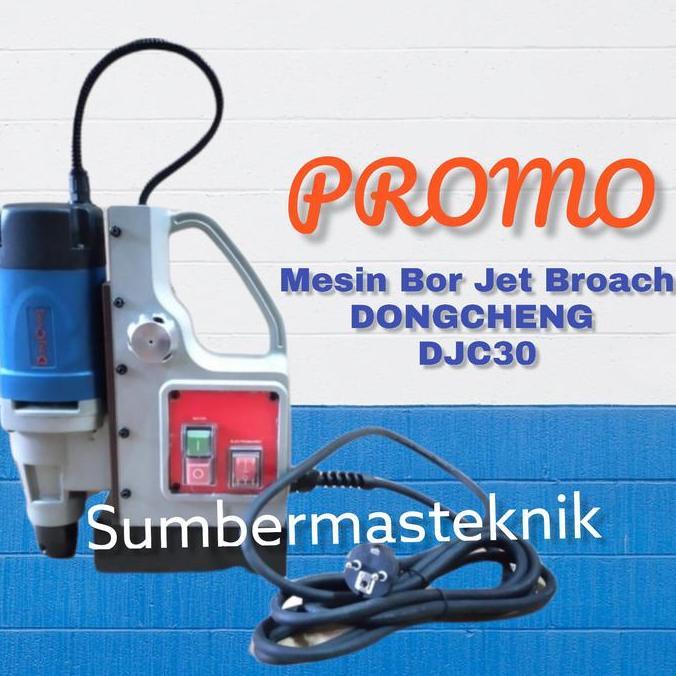 Promo BOR MAGNET BOR JET BROACH DONGCHENG DJC30 MAGNETIC DRILL DONGCENG 30MM Diskon