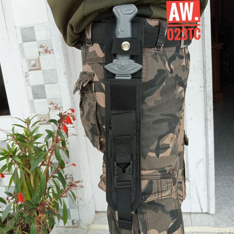 tempat sangkur tactical / tempat sangkur TNi polri / tempat sangkur brimob tactical