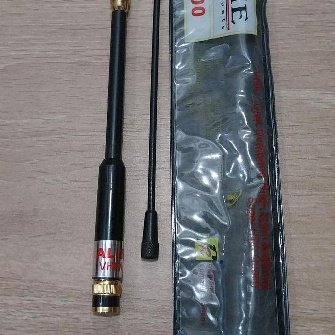 Murah Antena Ht Jarak Jauh Super Stick Dobel Coil Al800 Dualband Bnc Cocok Buat Icom V8 V80 V85 V86 