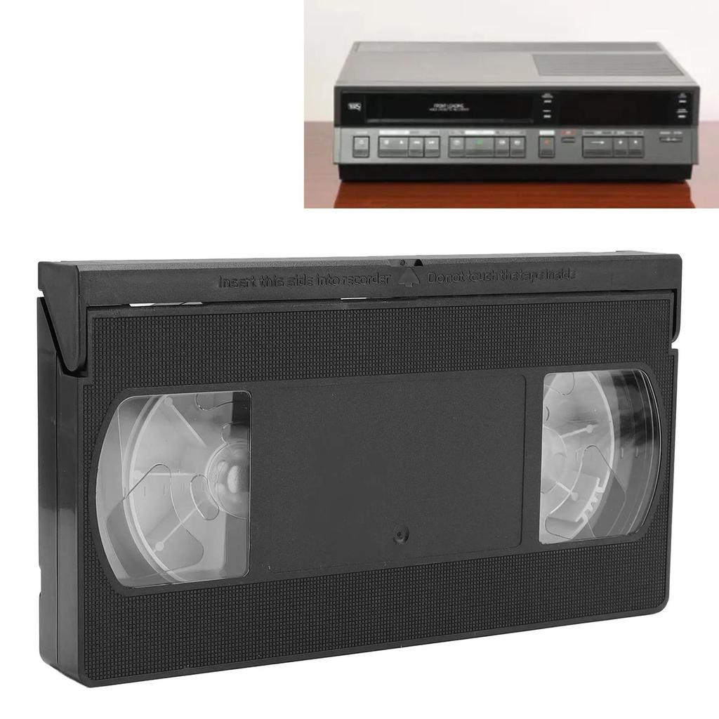 VCR VHS Head Cleaner Reusable Video Player Head Cleaning Tool Dry Technology No Fluid Required VHS H
