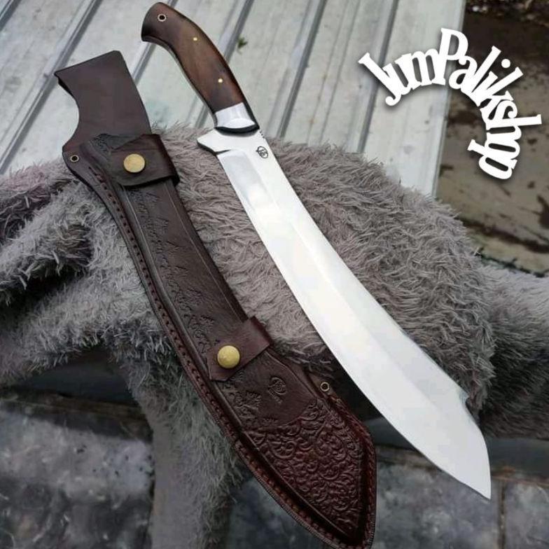 PISAU SURVIVAL BOWIE Multifungsi Gagang Jepit