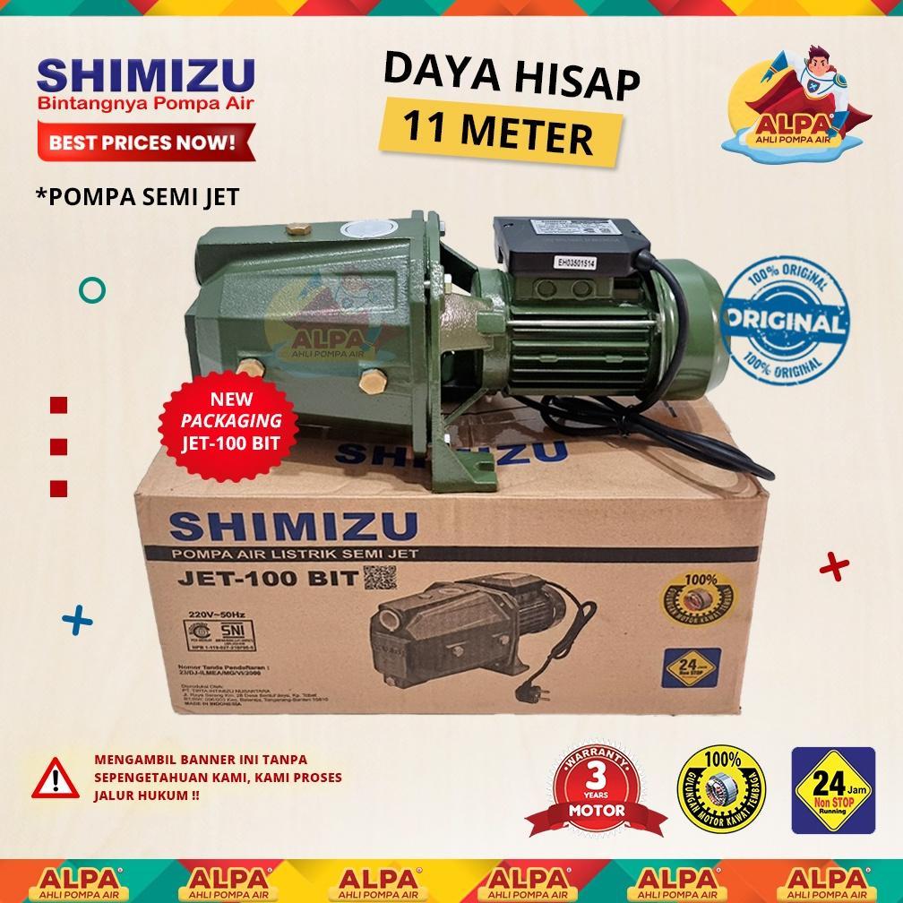 Pompa Air Semi Jet Pump SHIMIZU JET-100 BIT