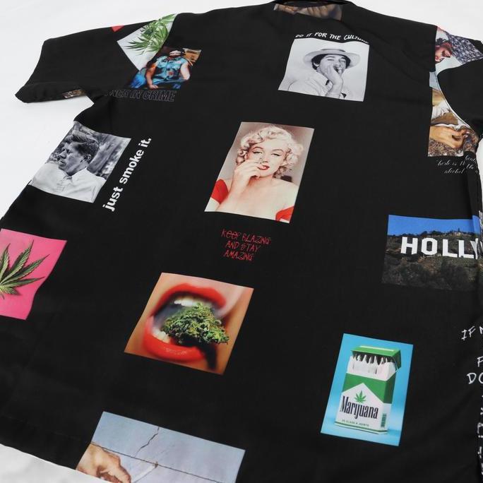 Epidemic Shirt | Kemeja Fullprint Hollyweed