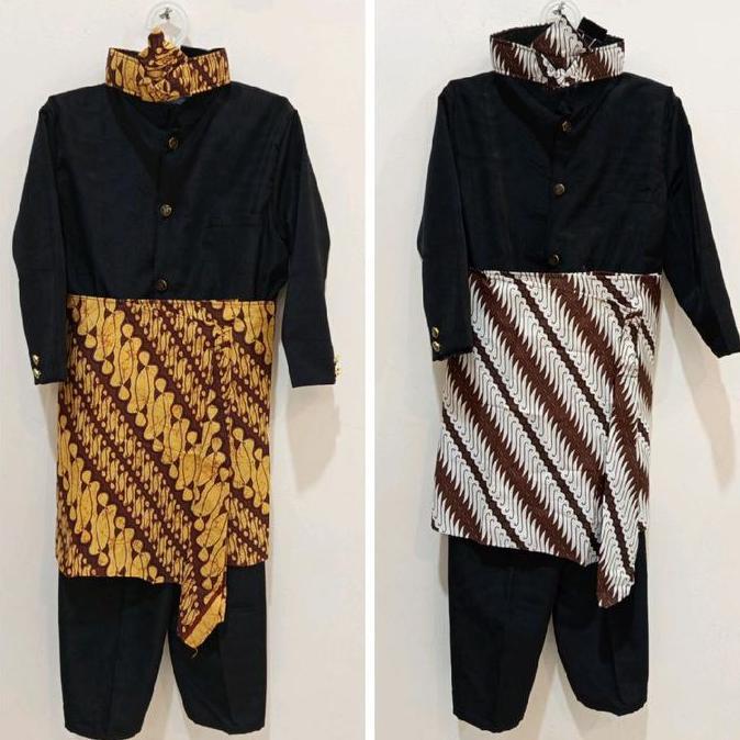 Baju Adat Sunda Anak TK SD / Beskap Sunda Anak