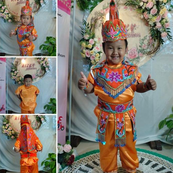 Baju Sunat Gatot Kaca All Size Bahan {Buludru & Satin}