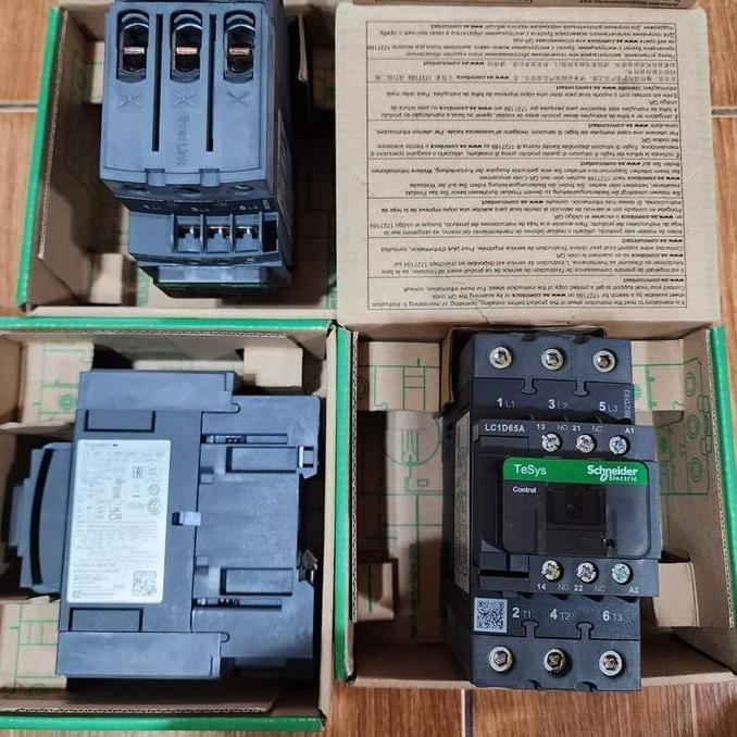Kontaktor Schneider Lc1D50Am7 Lc1D50A Lc1D50 80A 220V Terbatas