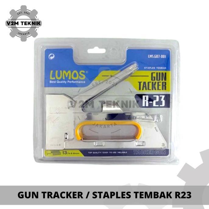 Bst Ready Staples Gun Hekter R23 Lumos / Stepler Tembak Manual R 23 Gun Treker / Hekter Gun Steples 