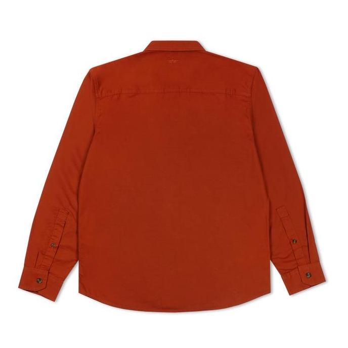 M.Gee Kemeja Pria Lengan Panjang Outdoor Mgee Camper C005 Orange