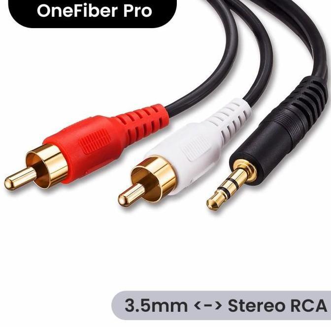 Jdg- Kabel 3.5Mm Aux To Stereo 2-Male Rca - 3 Meter