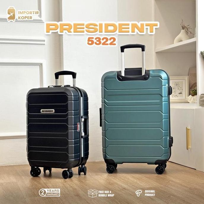 Koper President Original 5322 Series 20 & 24 Inch Aluminium TSA Lock