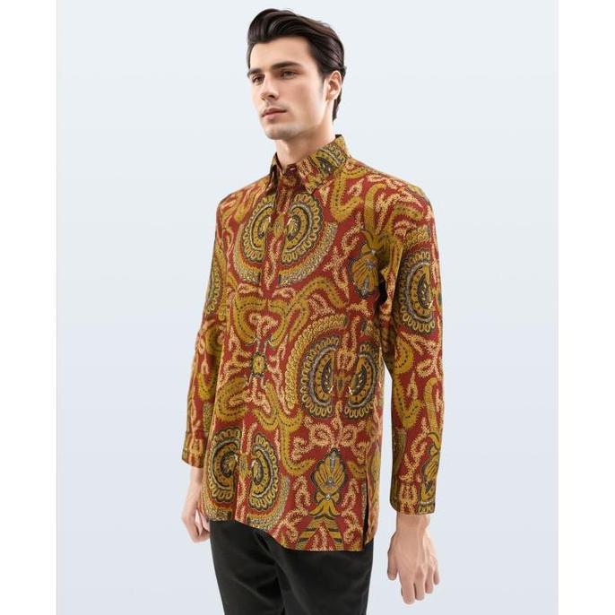 DANAR HADI - Kemeja Batik PA Kepet Sakembaran - 5KESK.78.0225 - Merah