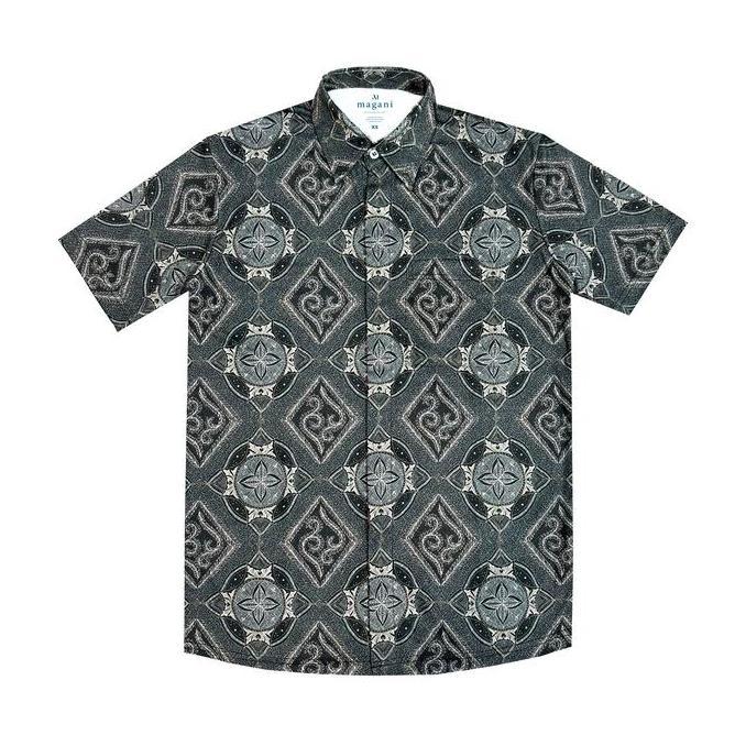 Kemeja Batik Lengan Pendek - Magani Nosweat - Ivy Ceplokan