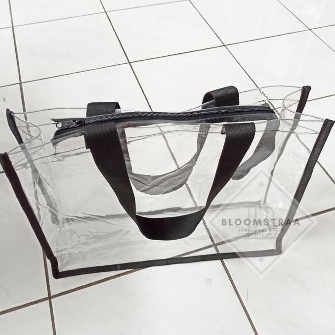 Custom Tote Bag Mika dengan Resleting