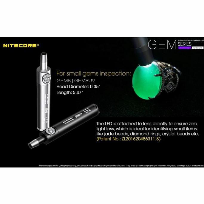 Naturalcam- Flashlight Nitecore Gem 8