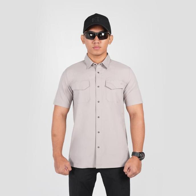 Kemeja Lengan Pendek Pria Cartenz Tactical Akkadian