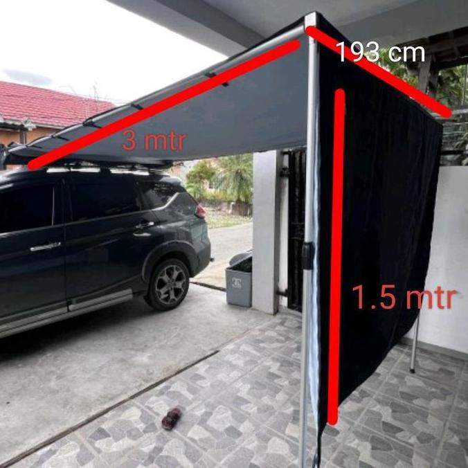 SIDE AWNING /AWNING MOBIL MURAH CAMPING ORIGINAL DAN TERPERCAYA