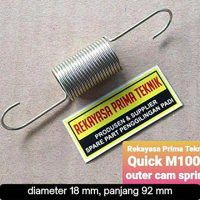 """] QUICK M1000 PIR TARIK 18 mm x panjang 92 mm outer cam spring M 1000.