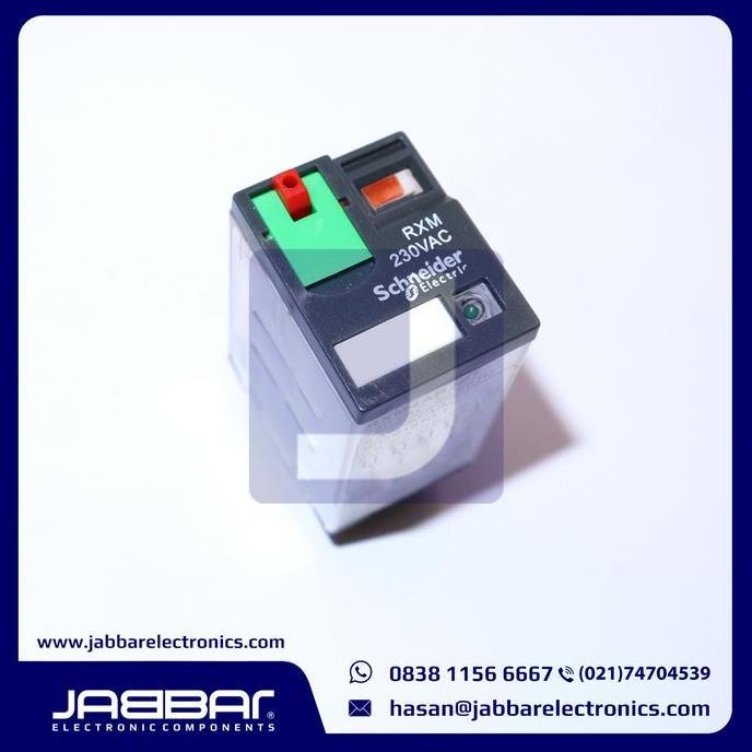 Rxm4Ab2P7 230Vac 50-60Hz 14Pin + Pyf14A Socket Relay 14Pin - 1 Set Terbaru