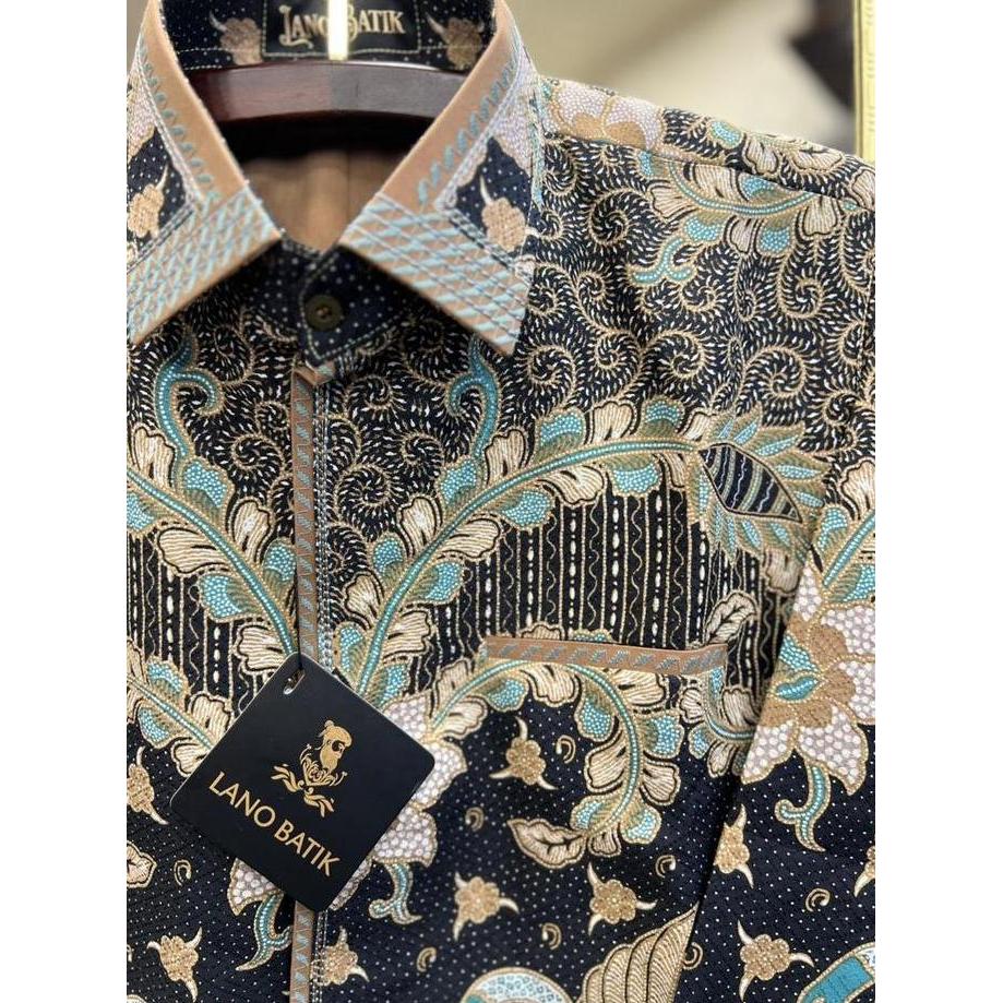 Lano Batik Semi Jas - Kemeja Batik Sk Semi Jas - Angsa - Baju Batik Pria - Kemeja Batik Pria - Batik