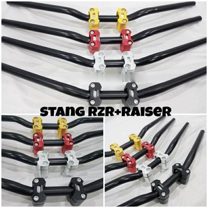 Cr Stang Rzr + Raiser Stang Cnc Cb150R Satria Fu Vixion Sonic Universal Original Dan Terpercaya