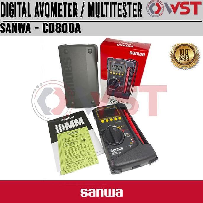 TERMURAH - Digital Multimeter Sanwa CD800A / Digital Avometer Sanwa CD800A