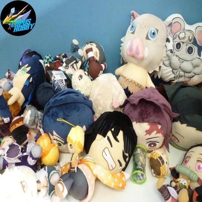 furyu boneka plush demon slayer shinobu kocho kanao tanjiro nezuko big kode 107