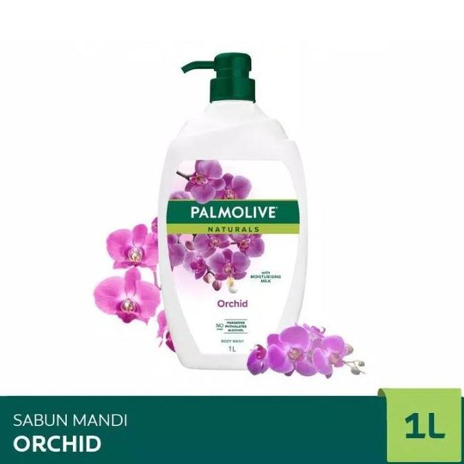 Wassw- Palmolive Naturals Shower Gel 1L / Sabun Mandi Palmolive 1Liter