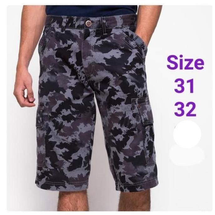 Celana Pendek Cargo Emba Classic 1510640118 Grey