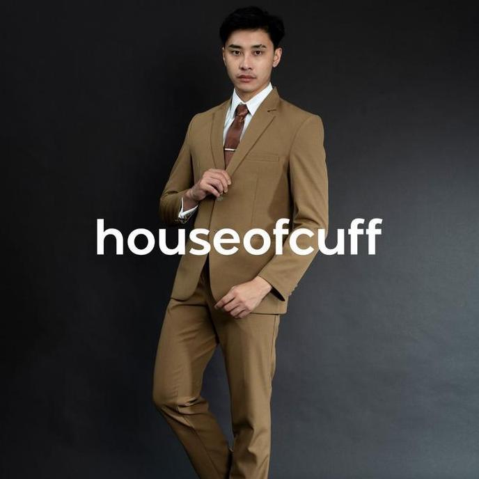 Houseofcuff Jas Set Celana Formal Blazer ca Formal Pria Jas Nikah
