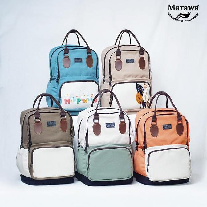MARAWA Koda Series Backpack Tas Ransel Tas Laptop Handmade