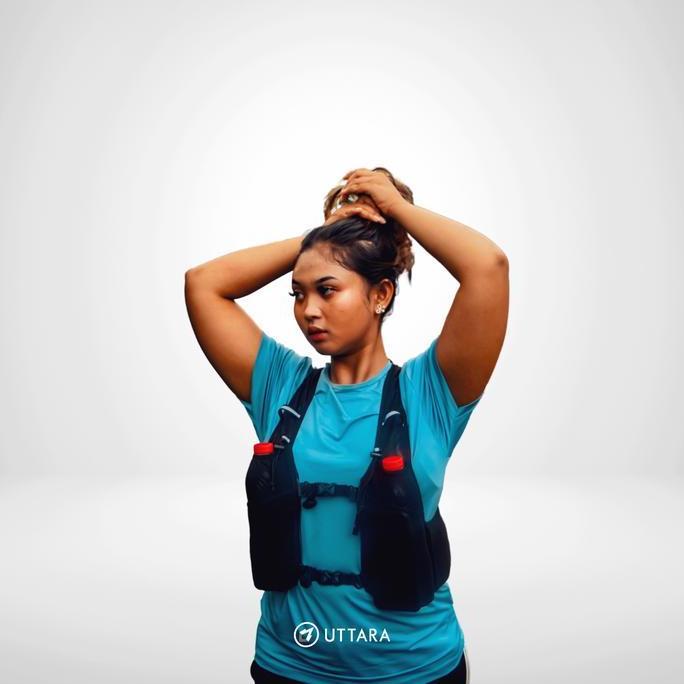 Uttara Reflective Running Vest 3 lt - rompi/ tas lari  Outdoor  Sport vest lari vest muncak tektokan