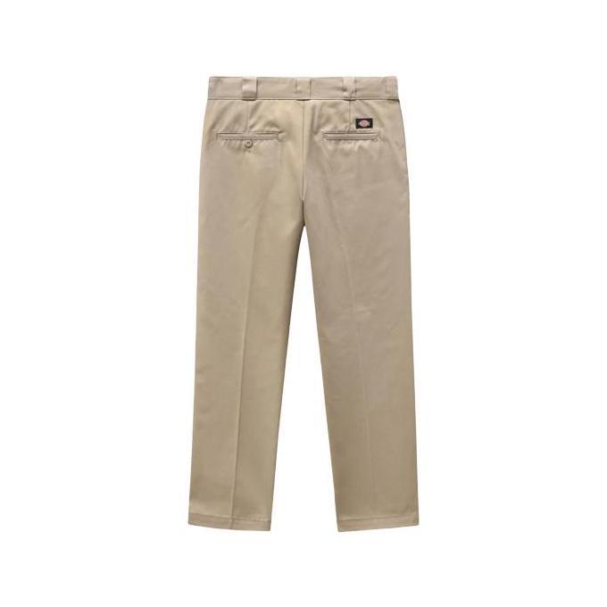 DICKIES WP873 SLIM STRAHT FIT WORK PANTS KHAKI
