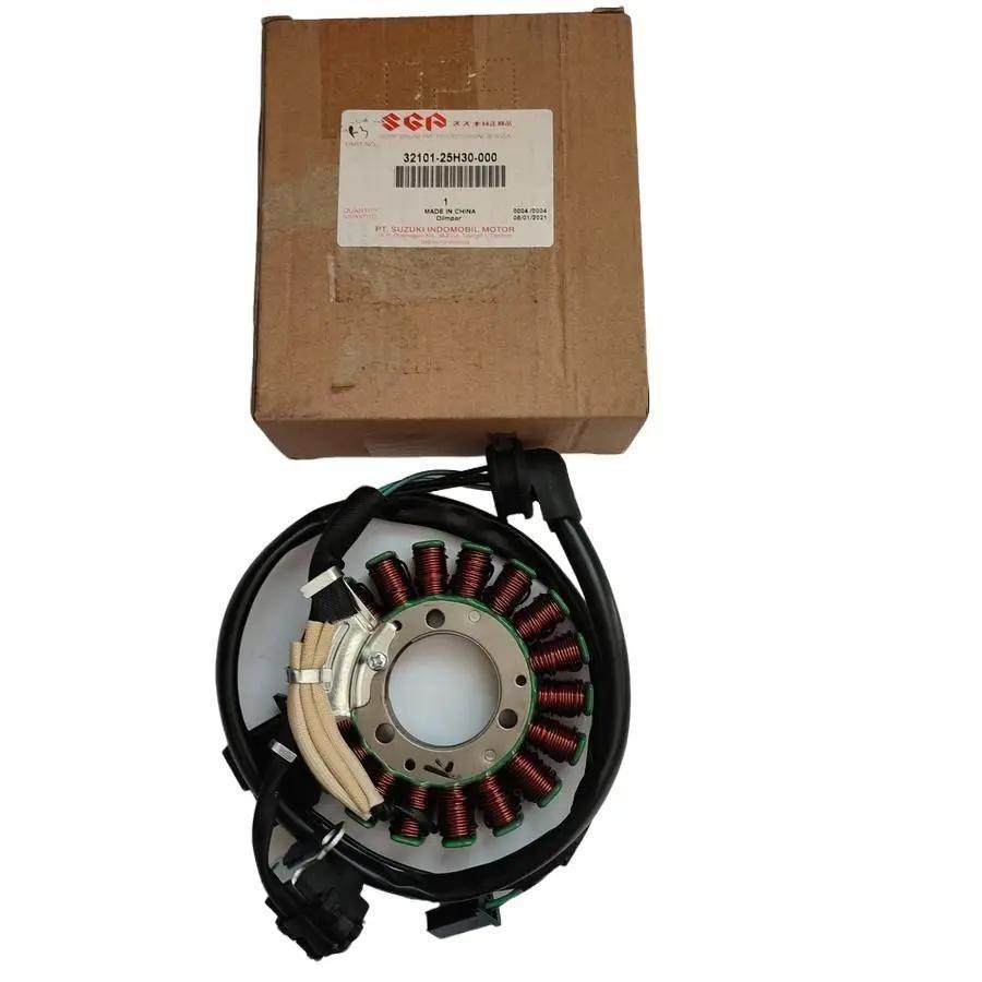 Spul Stater Stator Assy Komplit Pulser Suzuki Thunder 125 New Asli Sgp 32101-26H30-000 Original Dan 