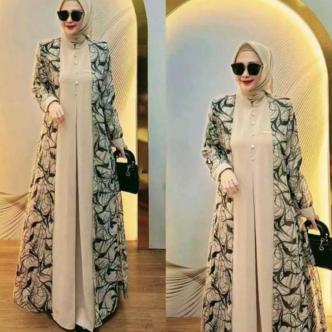 BEST SELLER GAMIS JUMBO INNER + OUTER (TERPISAH)  SIZE L XL XXL XXXL 4L