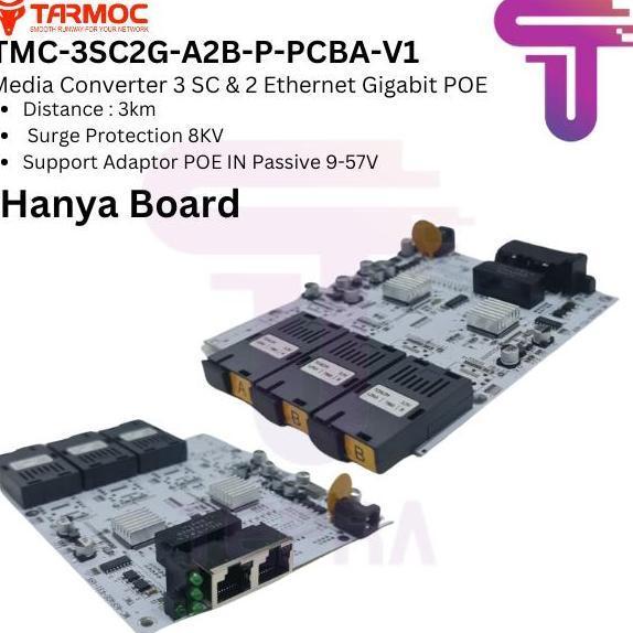 Necting- Media Converter 3 Port Fo 2 Port Lan / 3 Sc 2 Rj45 / 3 Fo 2 Lan