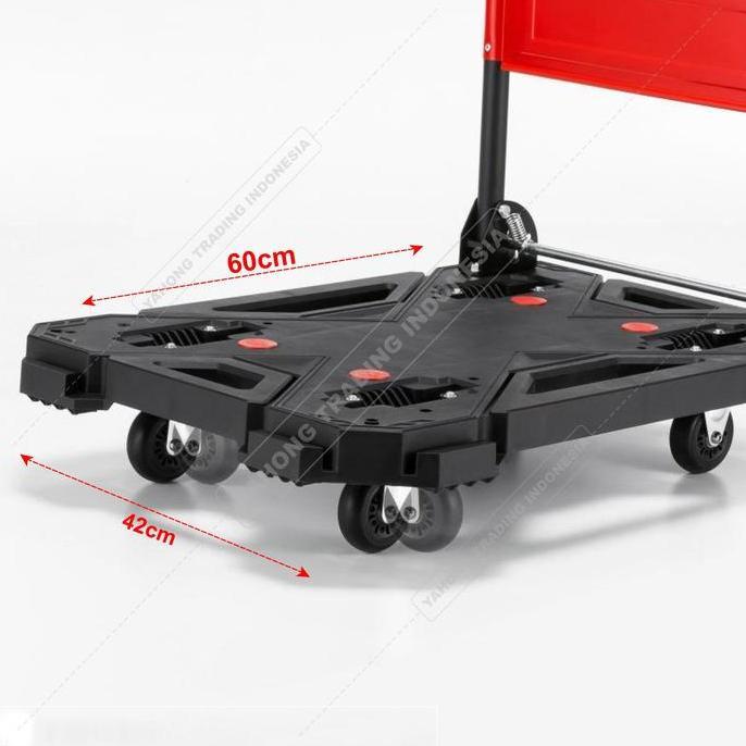 Troli Lipat Trolley Trolly Barang Troli Plastik Tebal 200Kg Sunc Tools