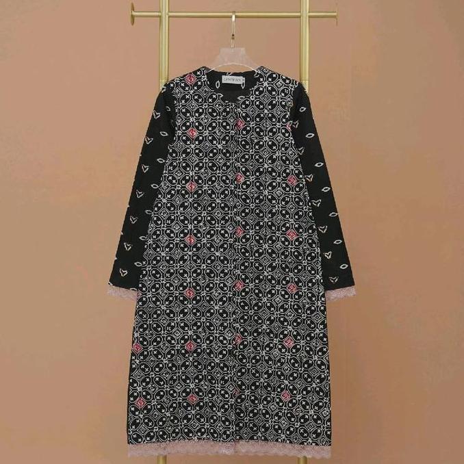 Tunik Wanita Batik " KINA" Hitam