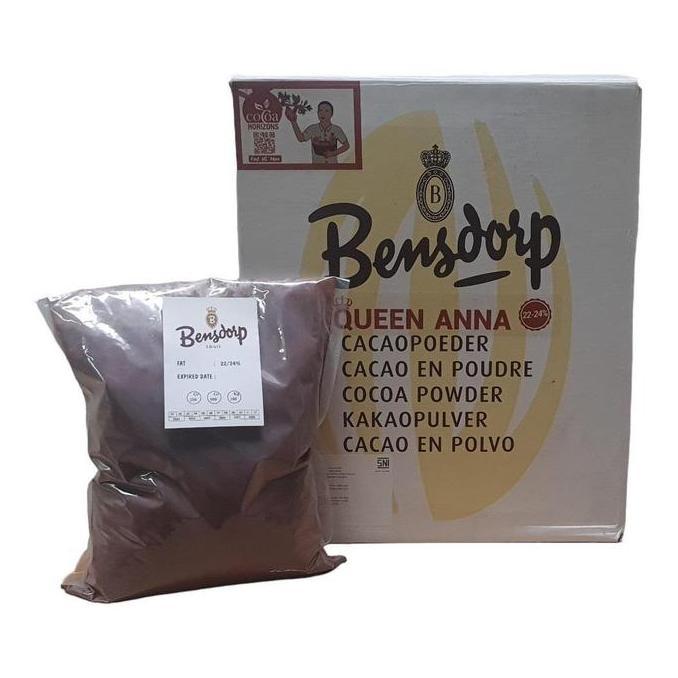 Coklat bubuk dark chocolate cocoa powder premium kiloan Bensdrop Bensdorp Susu 250gr 500gr 1kg