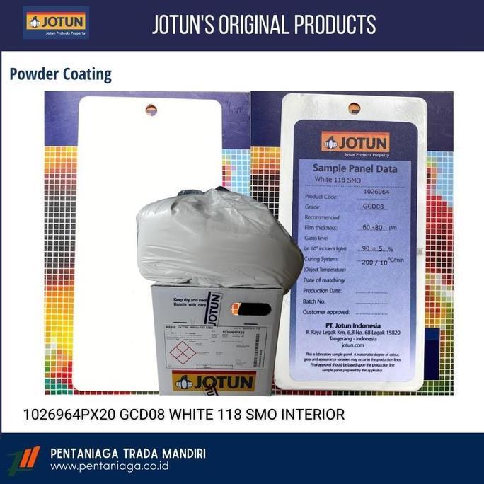 Wrnawrni- Cat Powder Coating Jotun Warna Putih 118 Smooth Gloss Interior